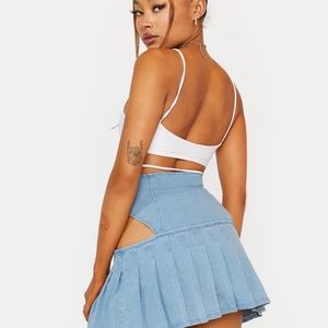 Light Heartbreaker In Town Pleated Skirt